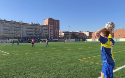 El Sabadell Nord en l'empat en el partit contra el Can Vidalet | Arxiu Ràdio Sabadell